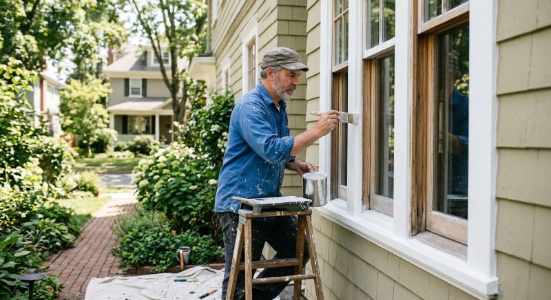 Crown Molding Painting in Waco, TX